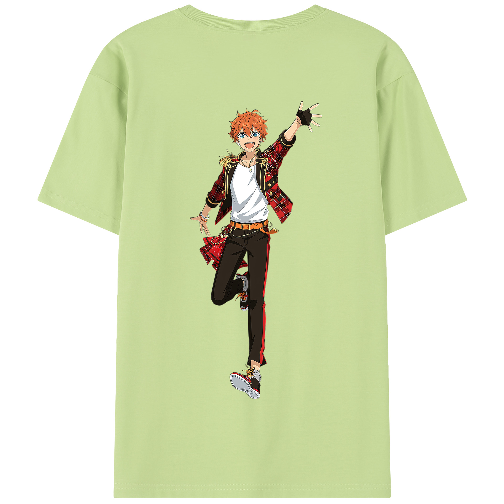 （画像用） あんさんぶるスターズ! Ensemble Stars 綿100％半袖Tシャツ（背面プリント）